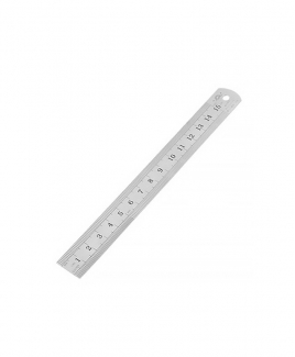 Steel Ruler 6"